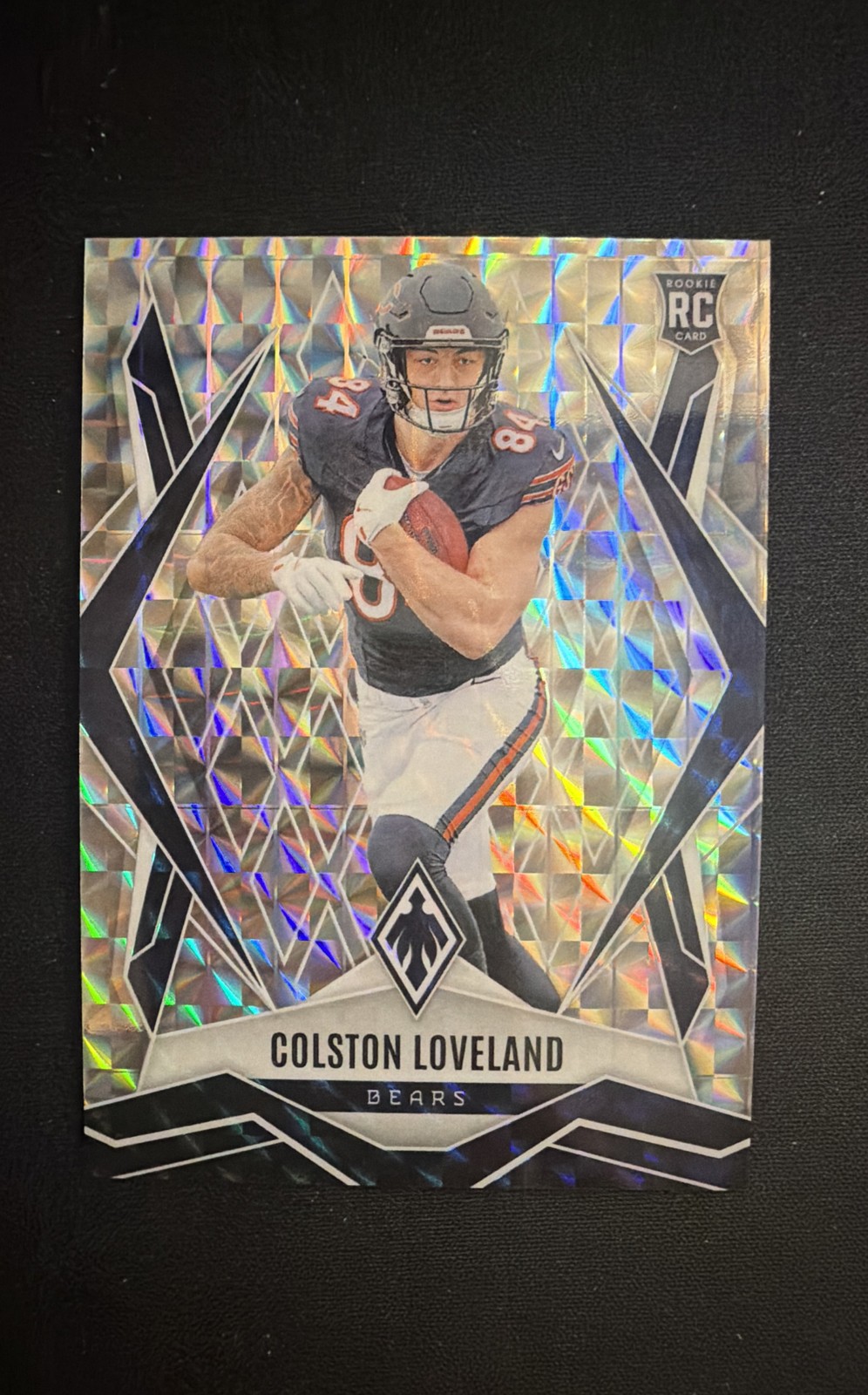 2025 Panini Phoenix – Rookies Colston Loveland #179 Silver Pyramids (RC)