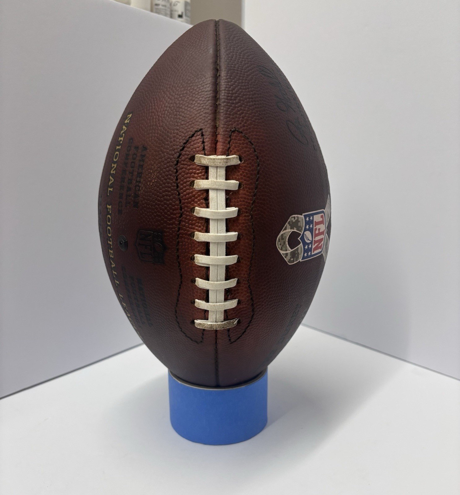 NFL Wilson “The Duke” Salute to Service Football, Game Prepped and Waxed!!!