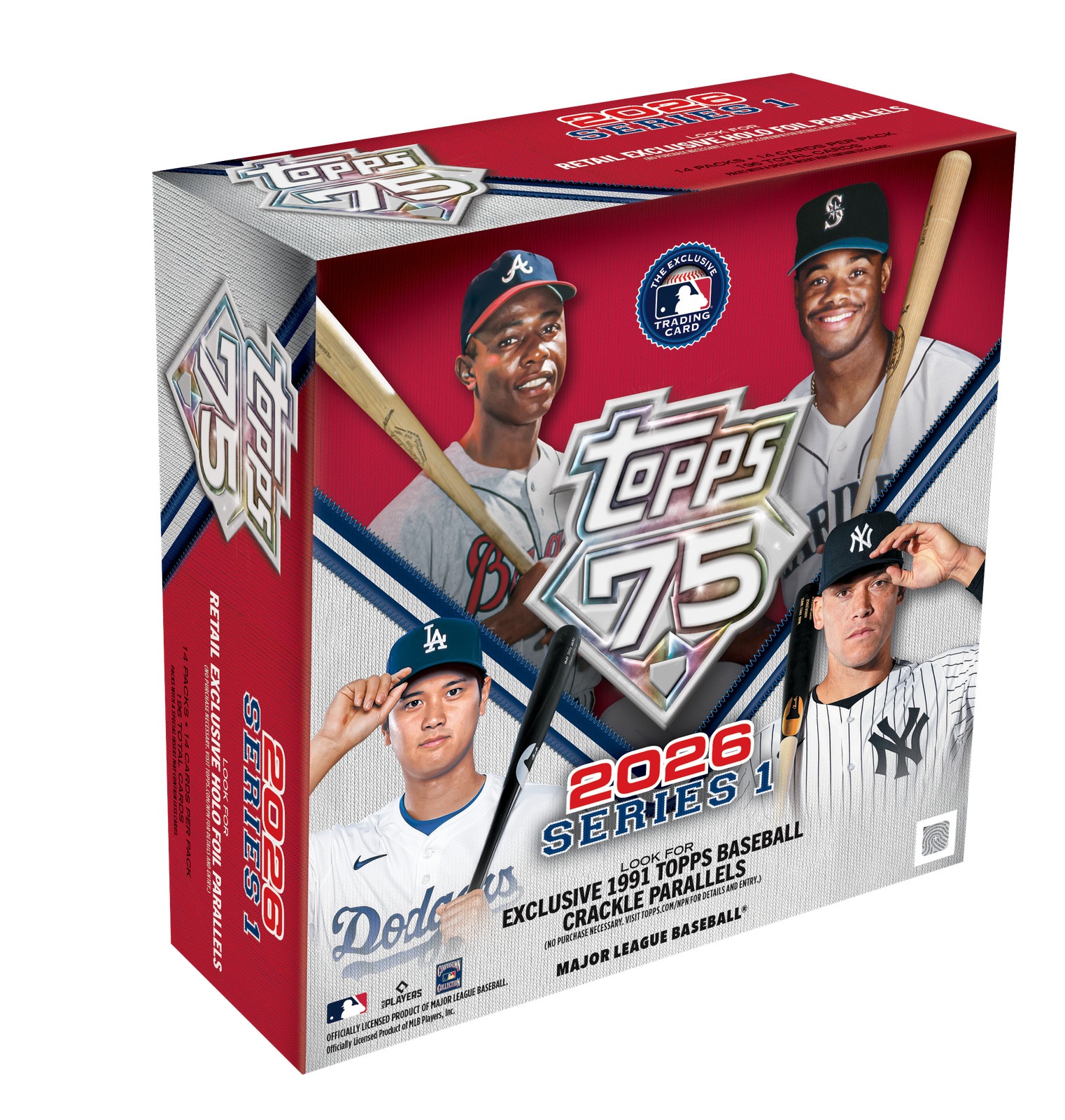 2026 TOPPS SERIES 1 BASEBALL MEGA BOX (196 cards) MLB Brand New Presale QTY