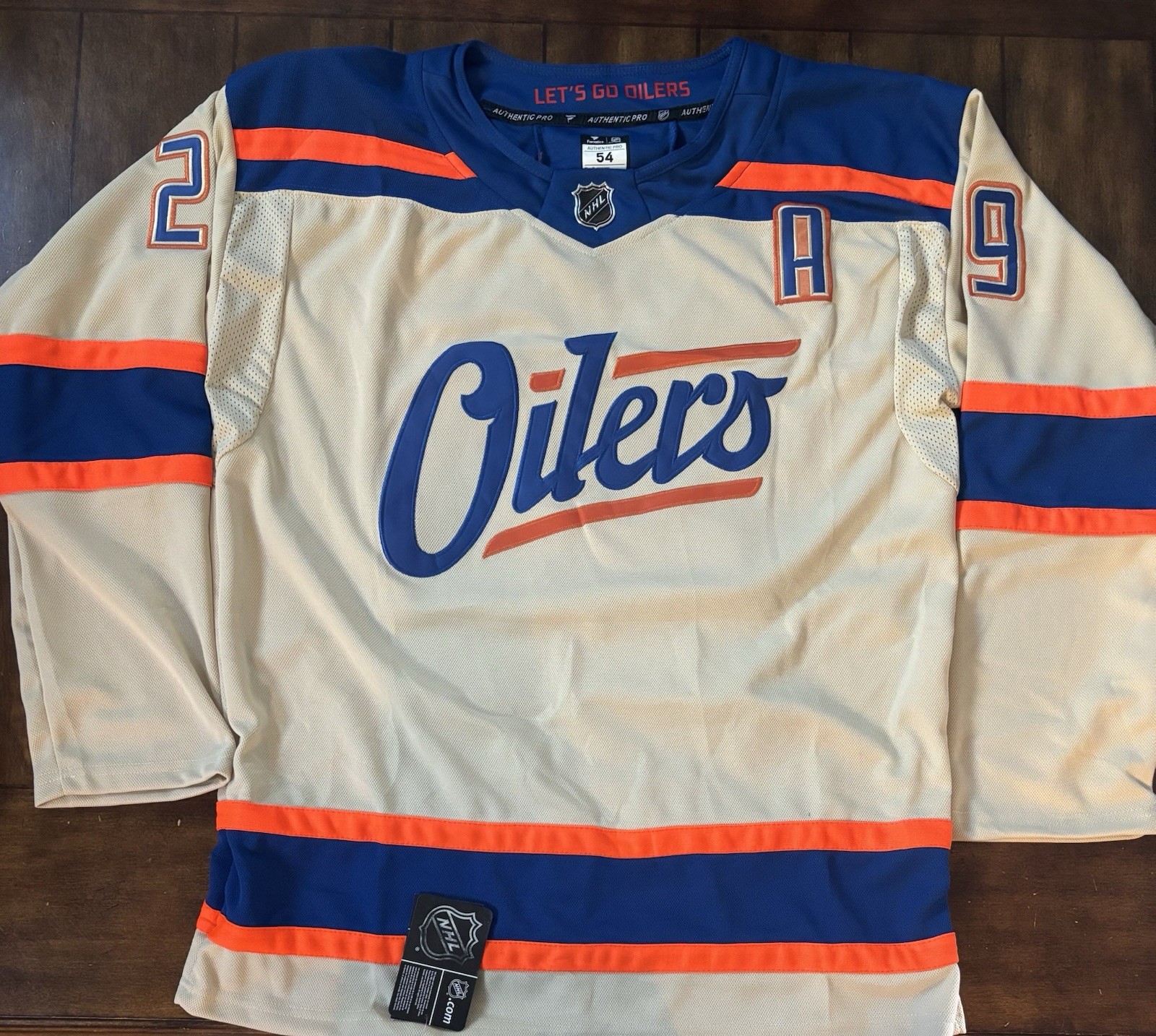 Edmonton Oilers Alternate Jersey Leon Draisaitl Jersey Adult XL (54) NWT