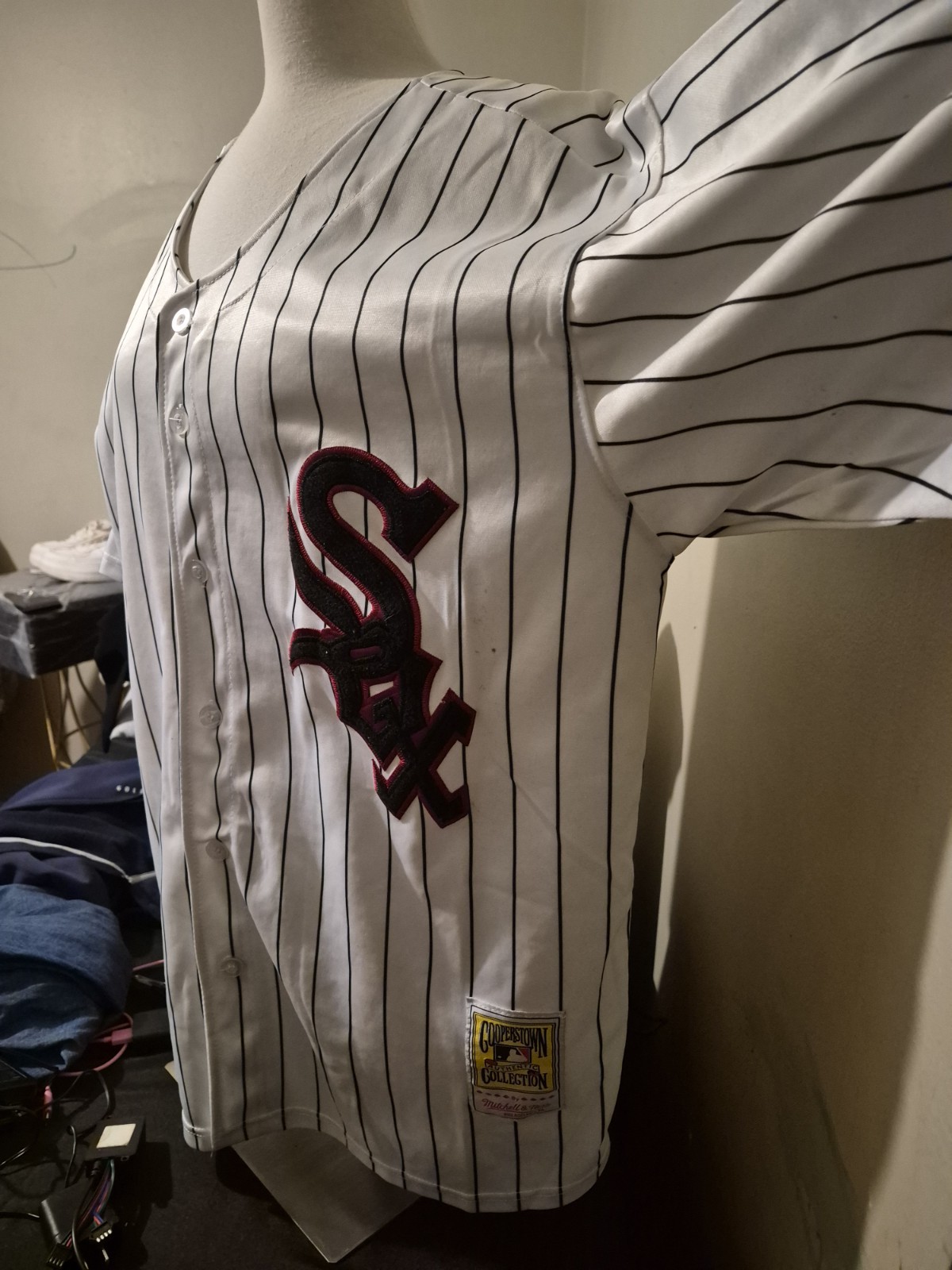 Mitchell & Ness Chicago White Sox Nellie Fox 1959 Pinstripe Jersey #2 52