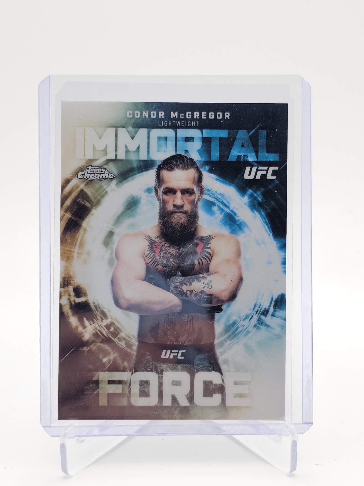 2026 Topps Chrome #IF-16 UFC CONOR McGREGOR Immortal Force CASE HIT SSP