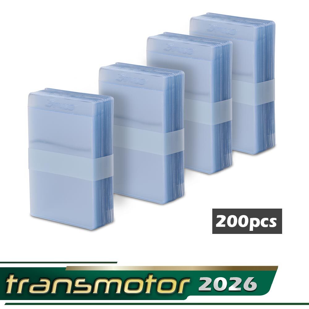 200Pcs Fit For Large Semi Rigid Card Holder PSA Grading Submission Holders