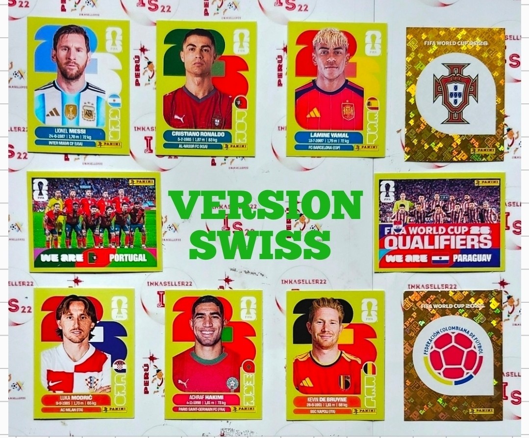 Panini World Cup 2026 Sticker Version Swiss