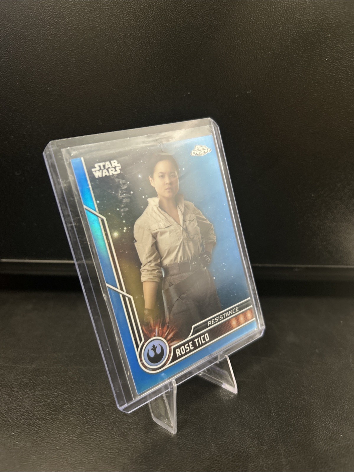 ROSE TICO #148 /150 BLUE TOPPS STAR WARS CHROME 2023