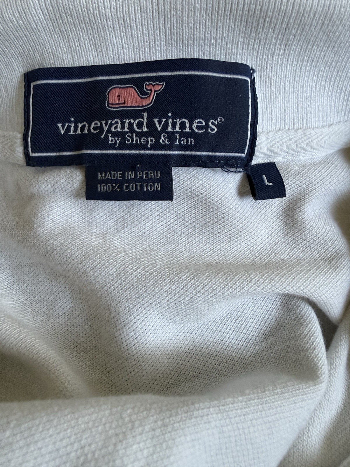 Kentucky Wildcats Polo Shirt Mens Large White NCAA Basketball Vineyard Vines