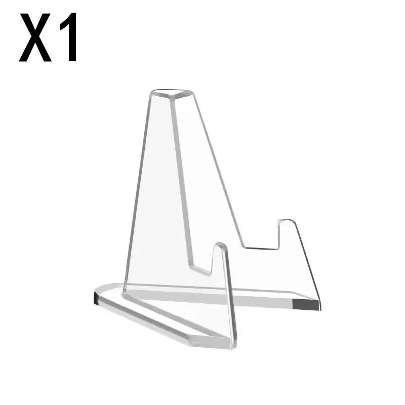 1-30Pcs Pack Clear Card Stands, Arcylic Card Display for Sports Graded