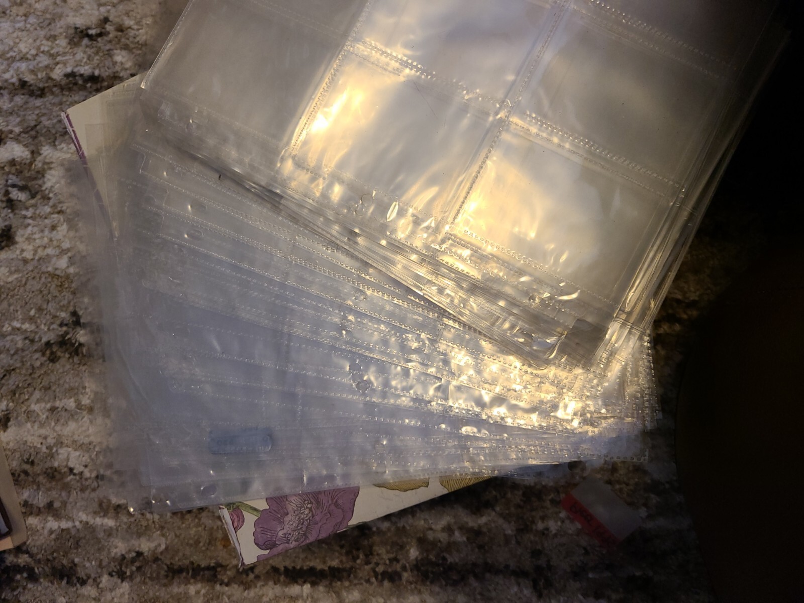 55 Sports Card Holding Sheets With 9 Pockets Per Page
