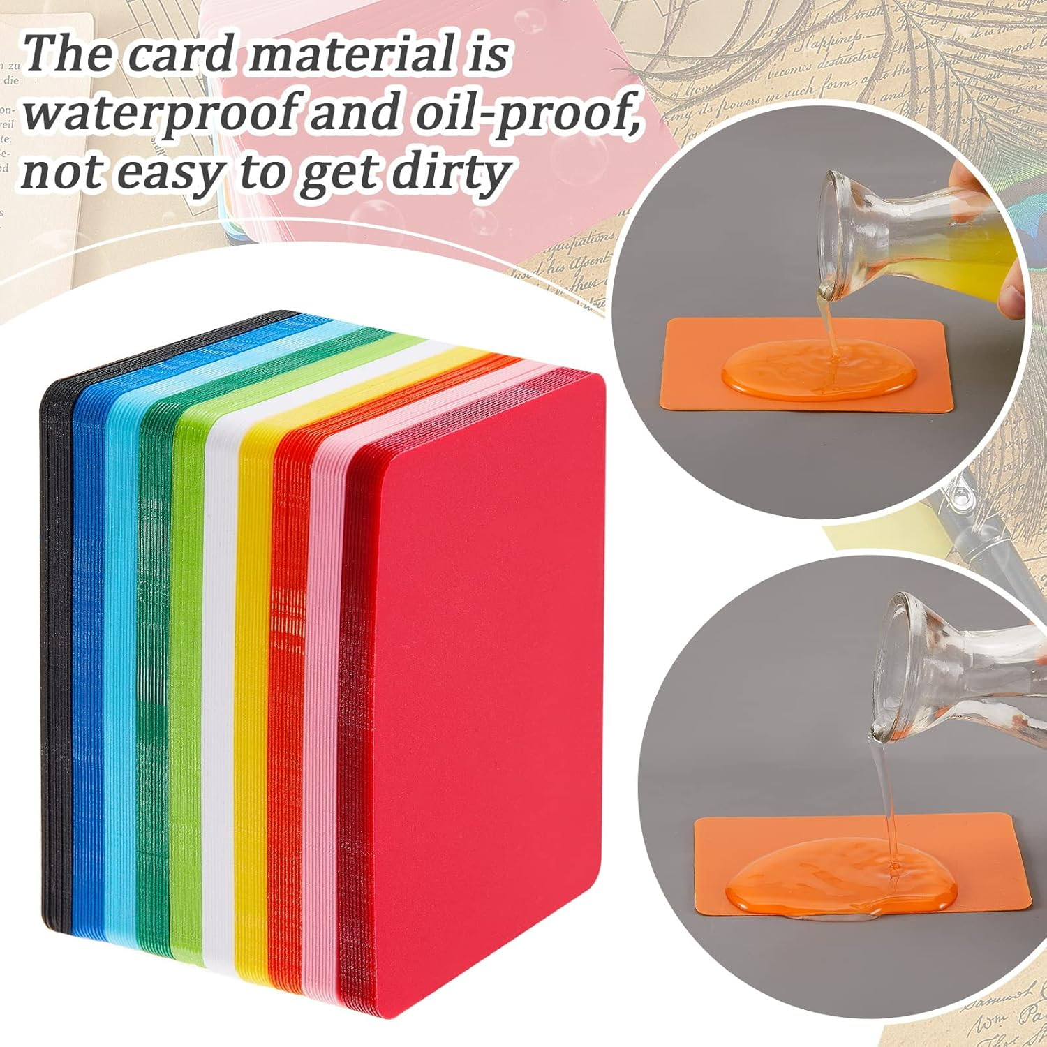 150 Pcs Tall Trading Card Dividers for Games Sports Baseball Cards, 2.7X4.2 Inch