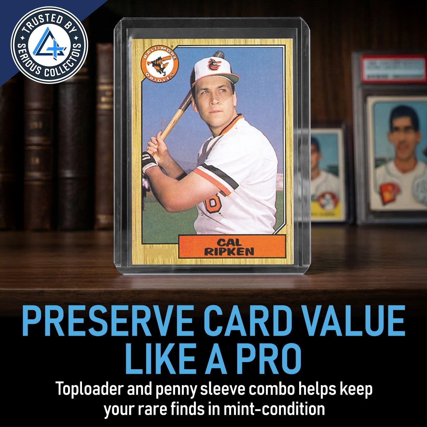 100 Card Top Loaders 3×4 Rigid Hard Plastic Sleeves Trading Baseball Sports TCG