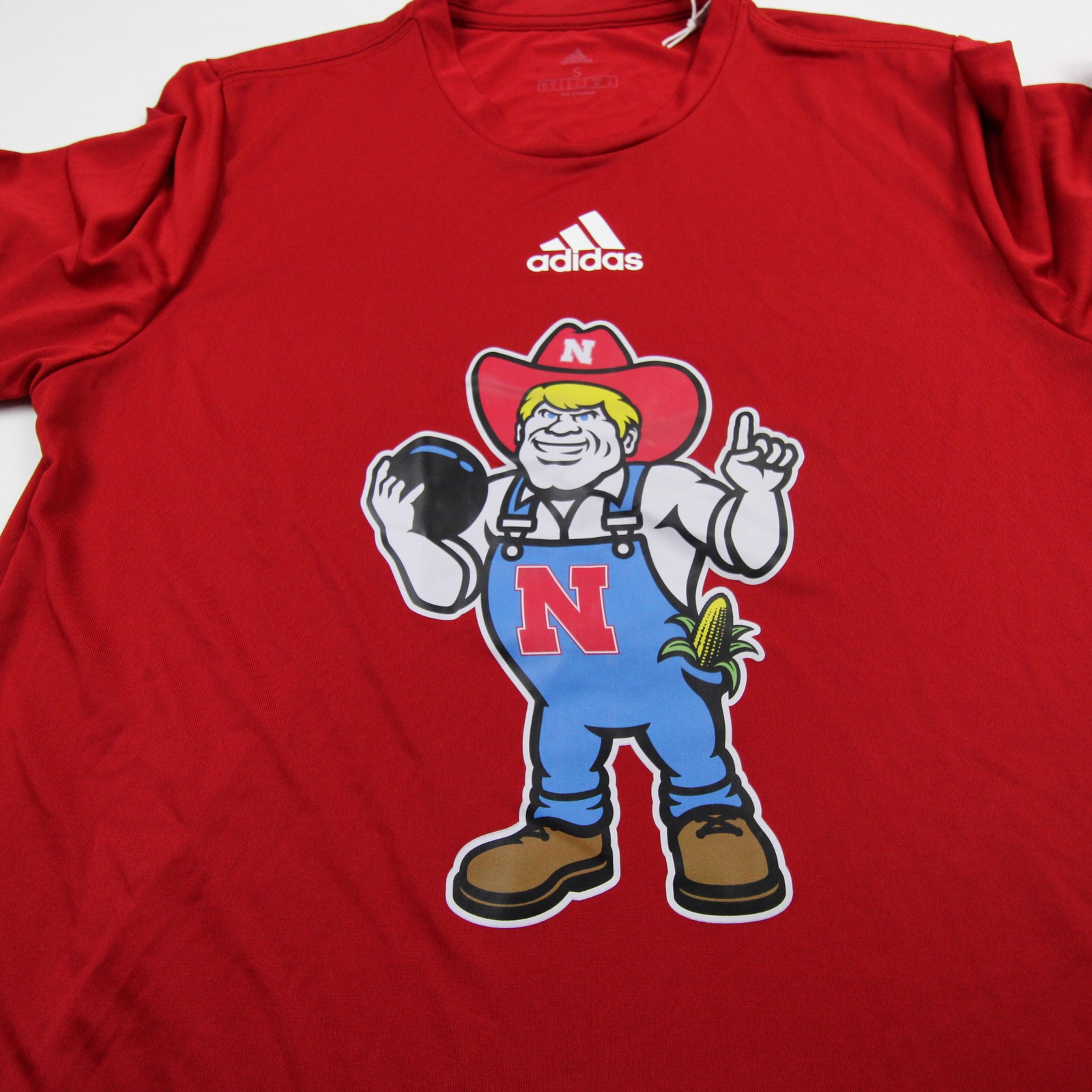 Nebraska Cornhuskers adidas Short Sleeve Shirt Men’s Multiple Sizes