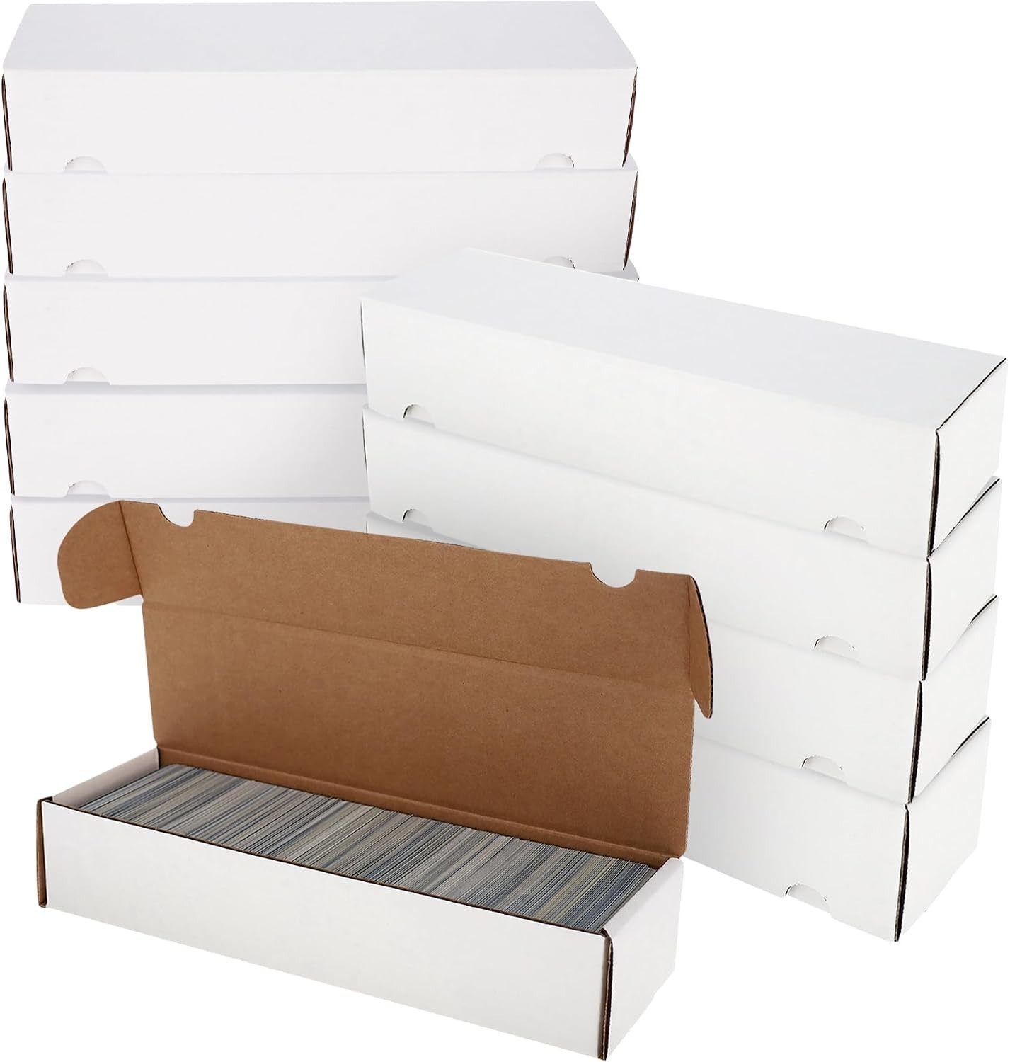 Protective Sports Card Storage Box Set – 800ct, 10 Pack