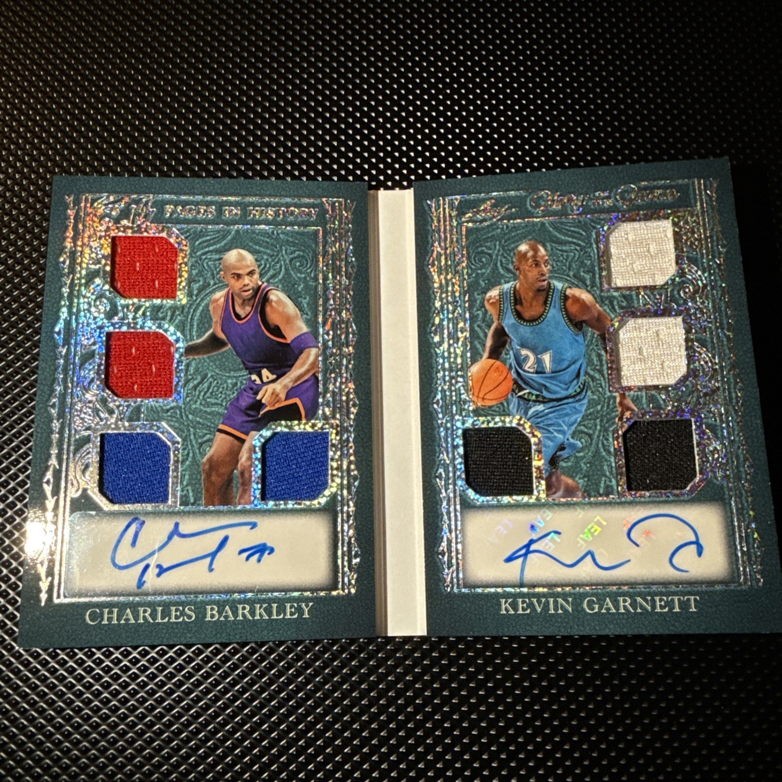 2025 Leaf Glory Of The Game Pages In History BOOKLET 5/6 Game Used Mem Auto