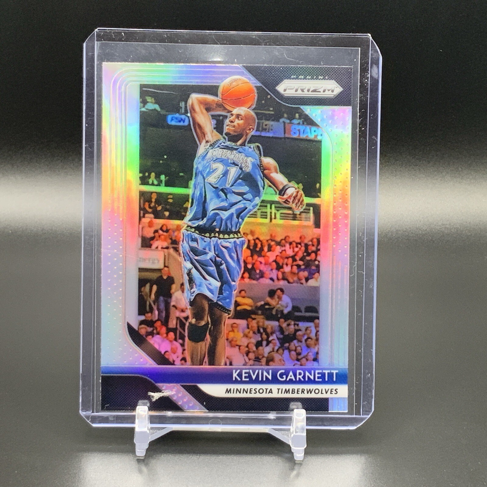 2018-19 Prizm Kevin Garnett Silver Prizm #235 Timberwolves IYC2027