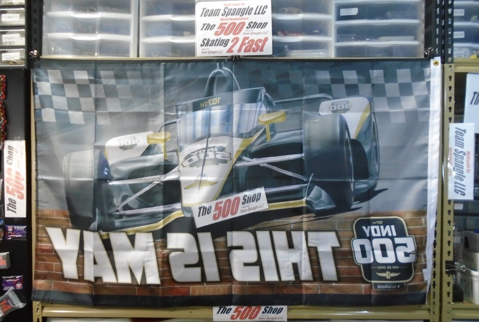 2023 Indy 500 Event Collector Flag 3′ x 5′ Banners This Is May Single Sided