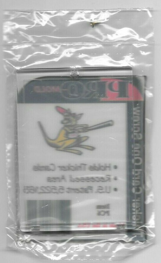10 PRO-MOLD PC6 THICKER CARD 1 SCREW SCREWDOWN 50 PT GAME USED FREE SHIPPING