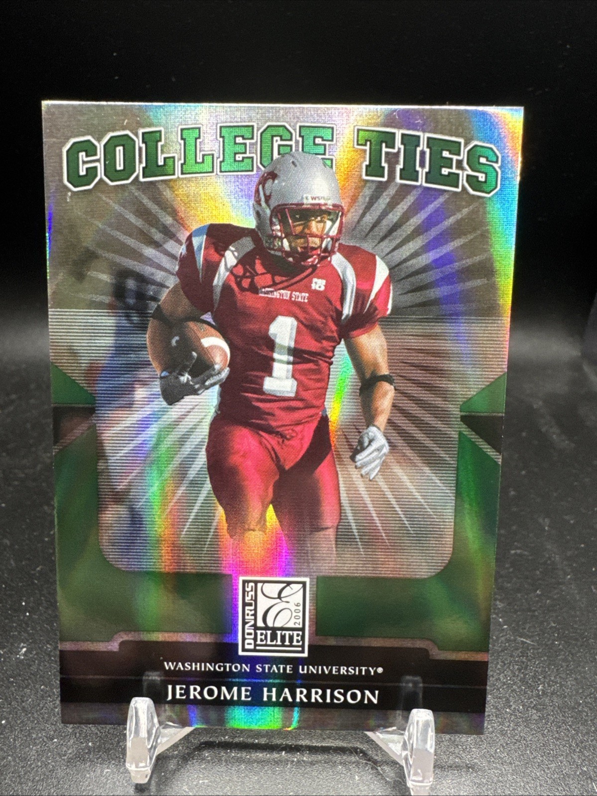 2005 Donruss Elite College Ties /1000 CT-15 Jerome Harrison