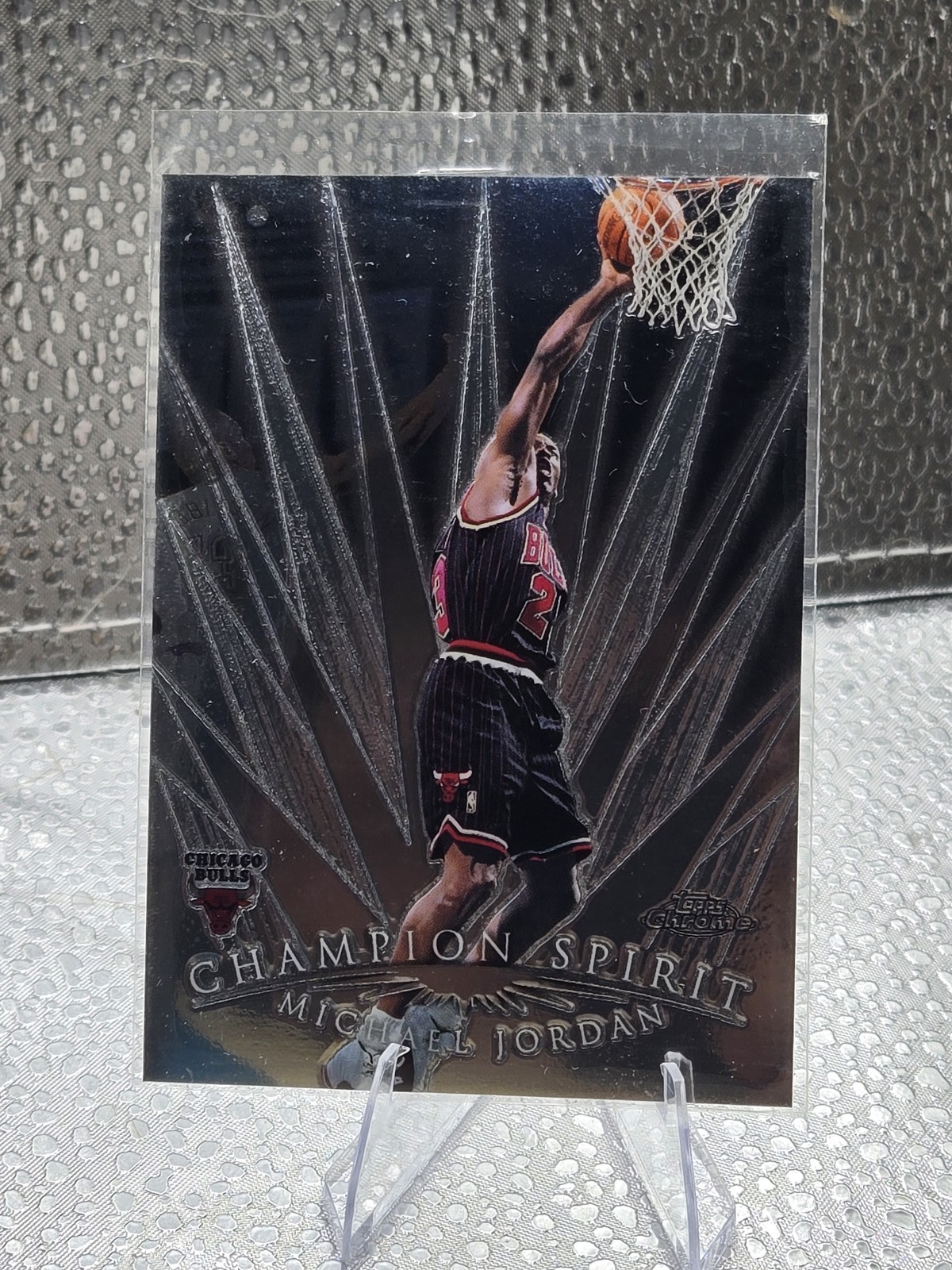 1998-99 Topps Chrome #CS1 Michael Jordan Champion Spirit