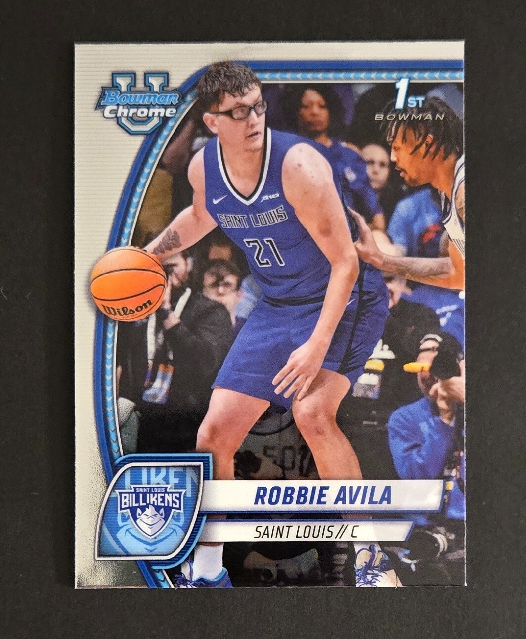 2024-25 Bowman Chrome University 1st Bowman Card #61 Robbie Avila