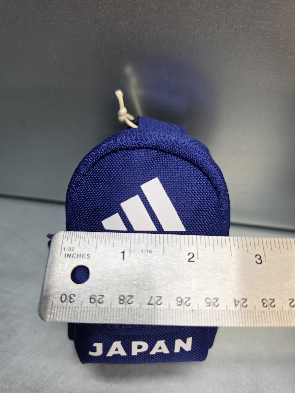 Japan Soccer Adidas Mini Keychain Backpack w Foldable Tote Bag Inside New NWT