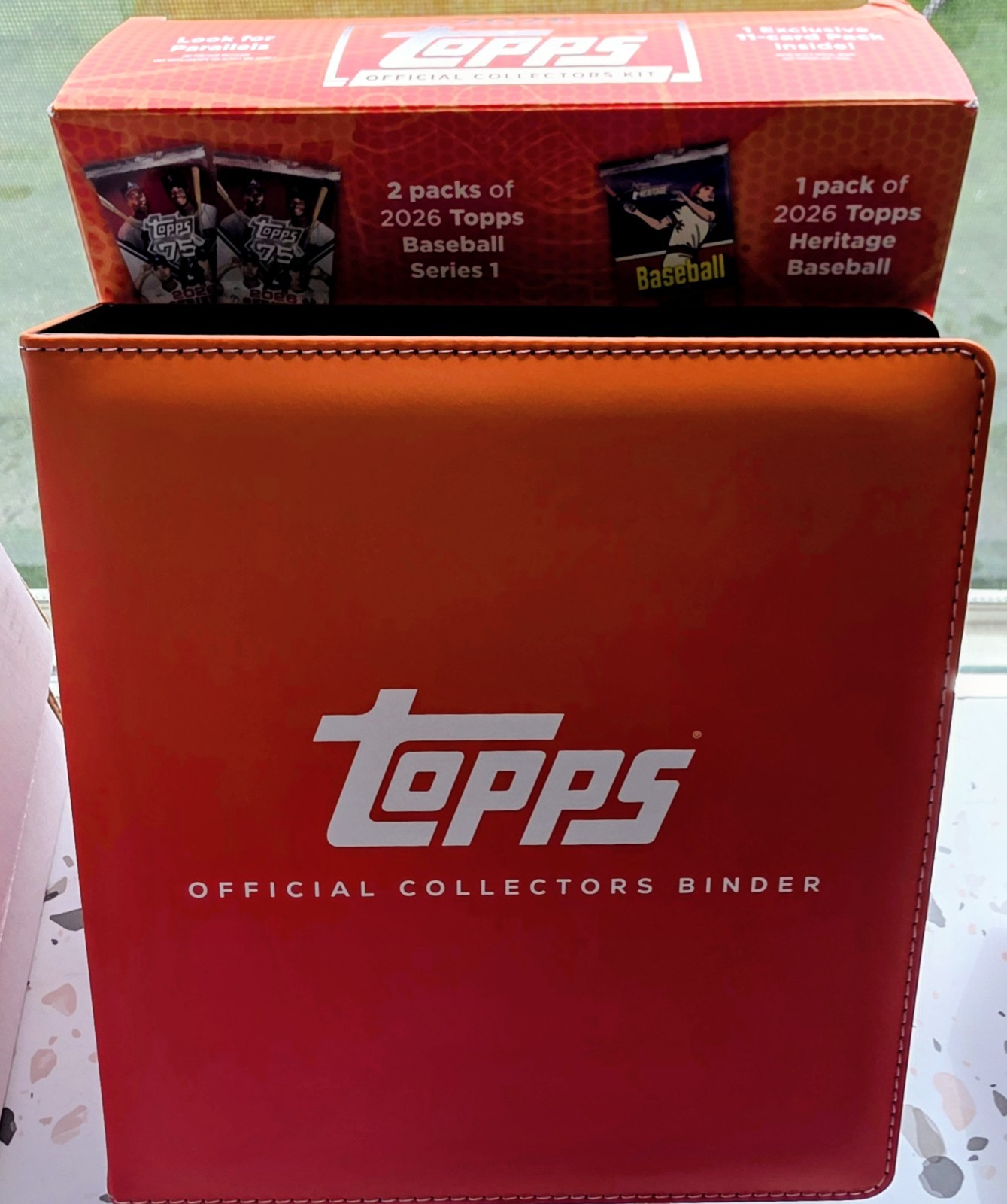 4X 2026 Topps Collectors Kit Binder with 10 Pages per binder In Original Boxes