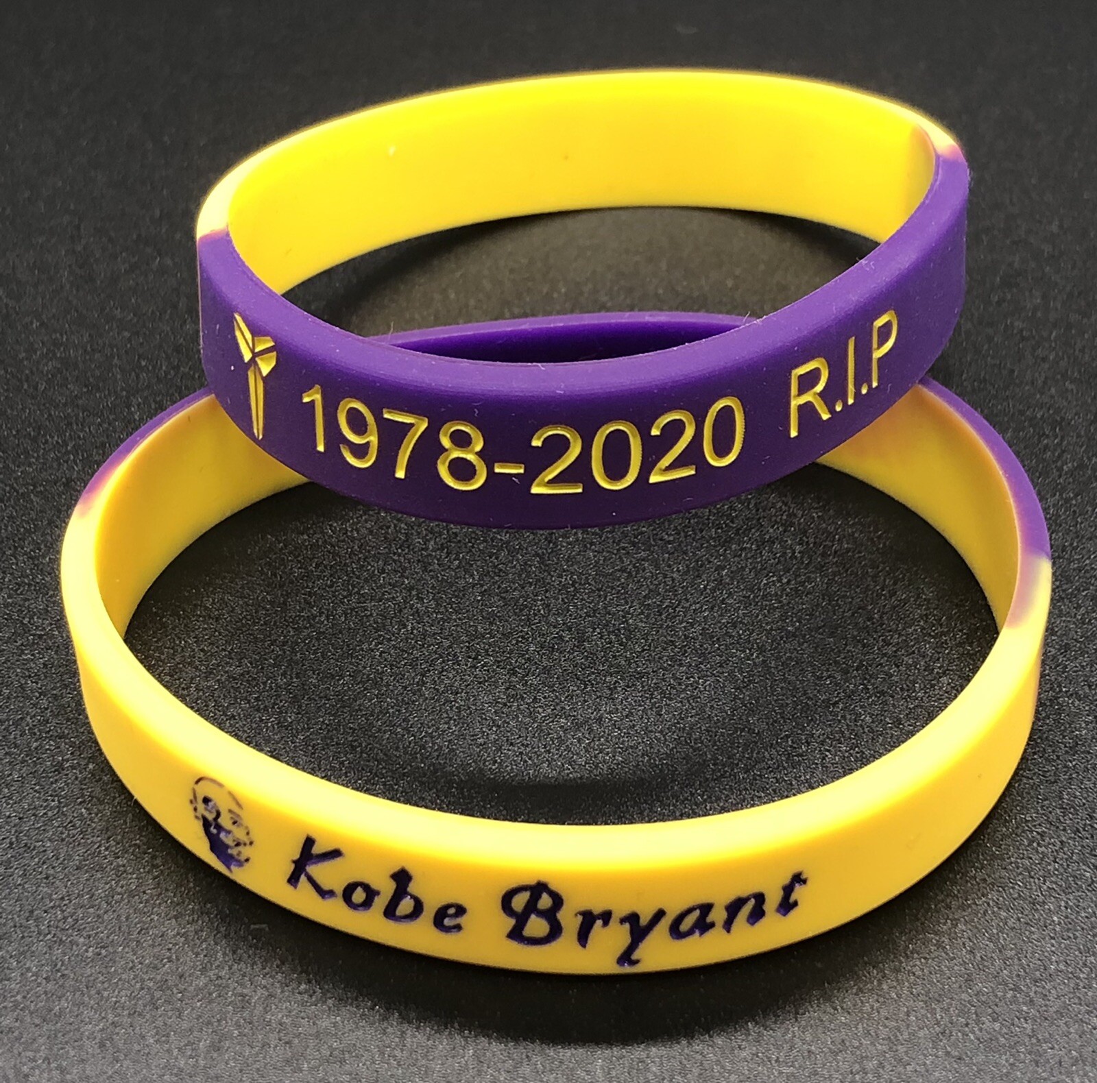 Kobe Bryant Silicone Wristband Bracelet US SELLER Free Shipping