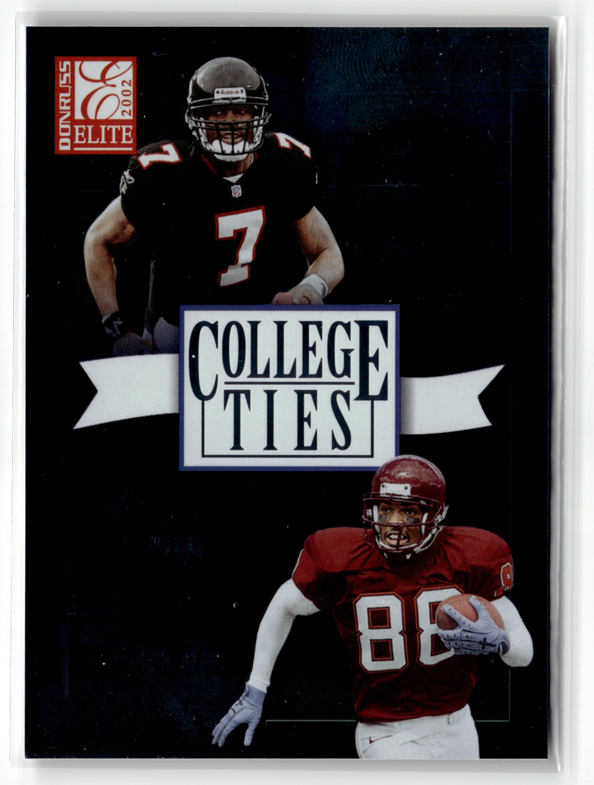 Michael Vick / Andre Davis 2002 Donruss Elite #CT-10 College Ties #/1600
