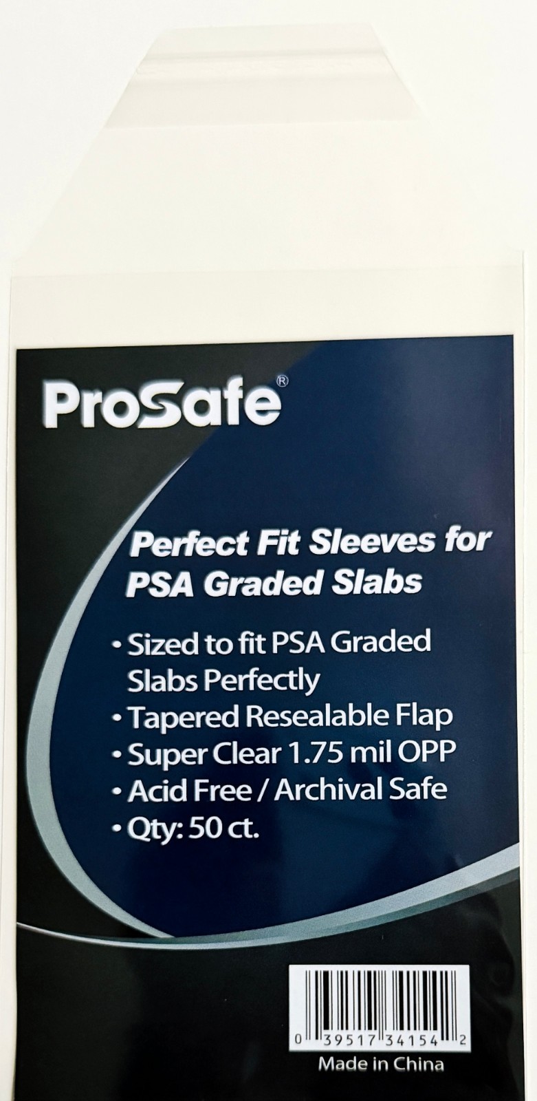 Card Sleeves PSA Graded Perfect Fit Slabs RESEALBALE – 50 100 200 500 1000 2500