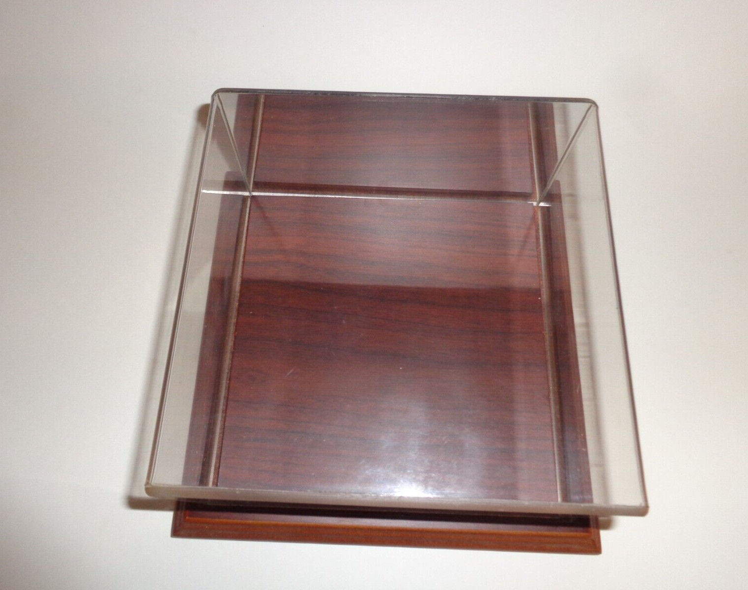 8″ x 8″ Wood Base and Acrylic Display Case – Perfect to Store Your Collectible!