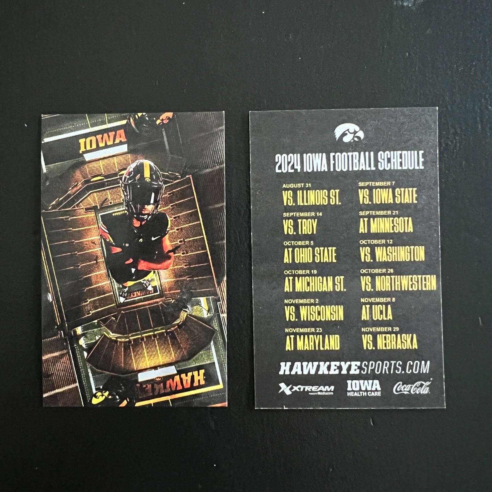 University of Iowa Hawkeyes Build Your Bundle Poster / Magnet / Pocket Schedule