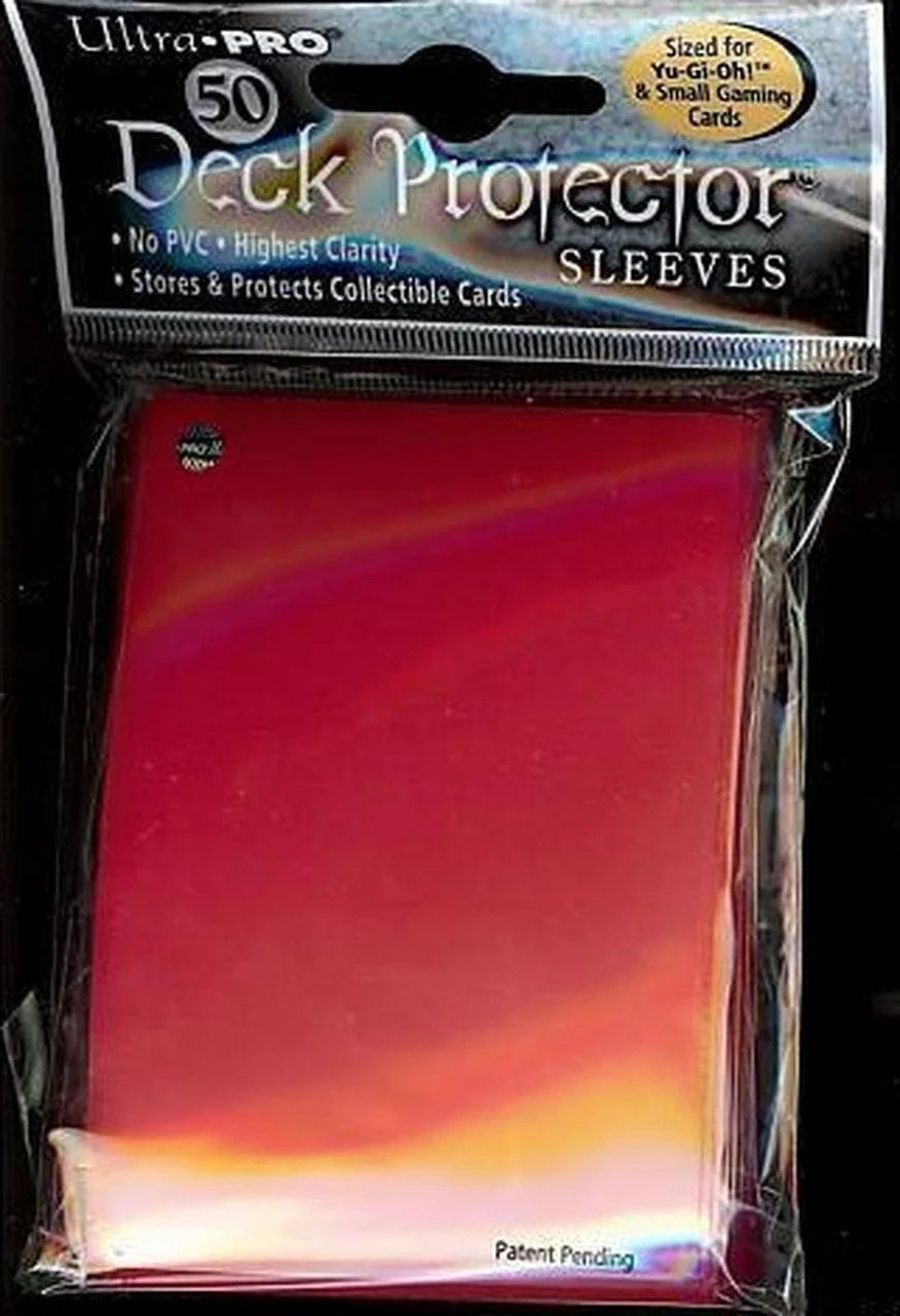 Deck Protectors – Yu-Gi-Oh – Imperial Red – Pack of 50