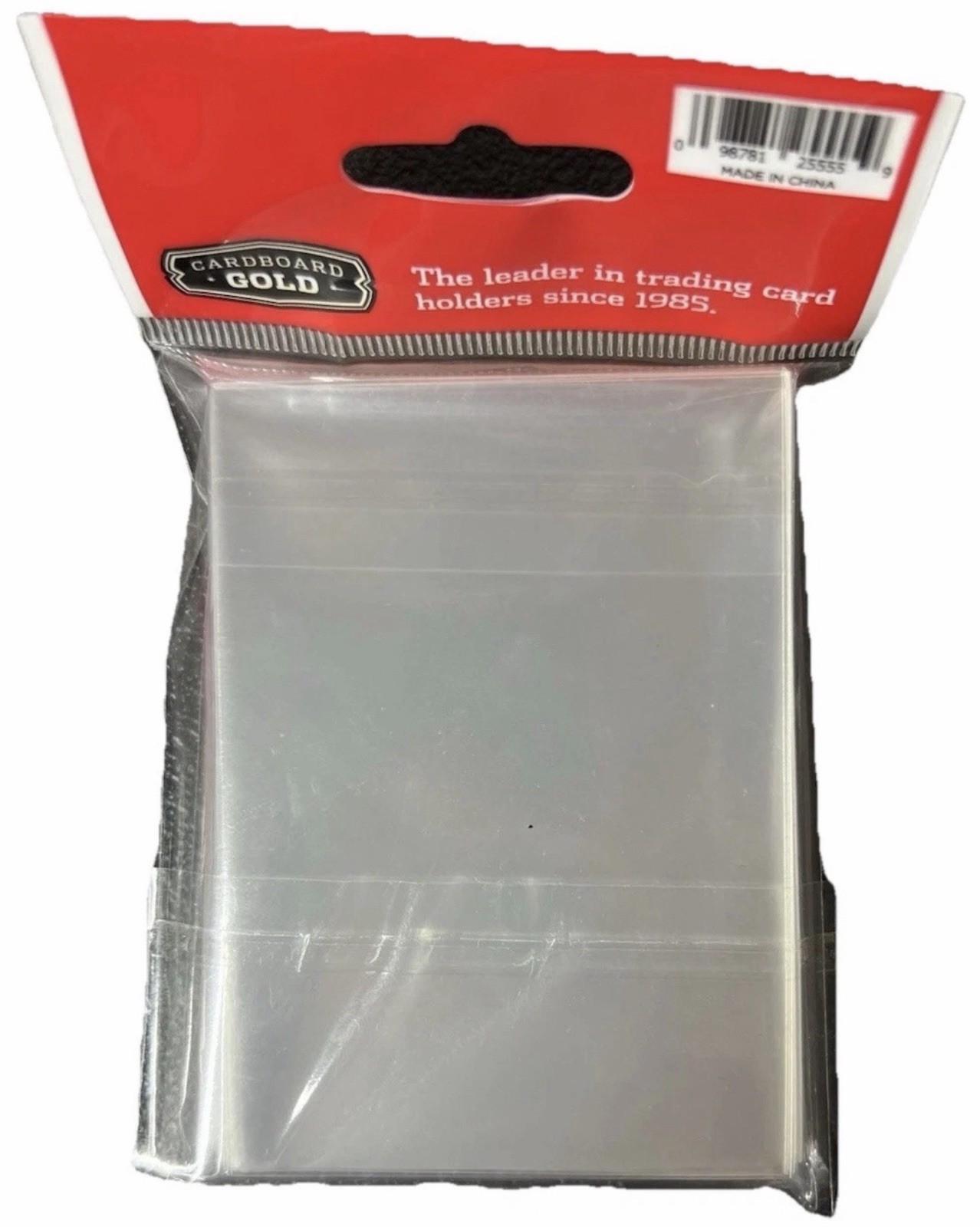Lot of 10 Card Sleeves Cardboard Gold SUPER PREMIUM Soft Sleeves Standard Size