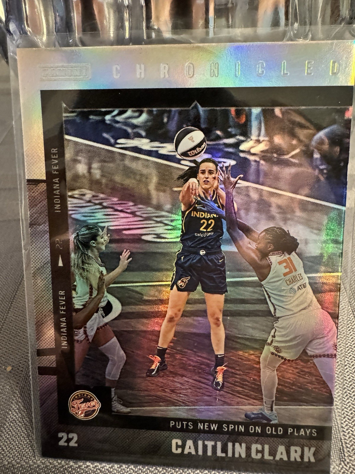 Caitlin Clark Indiana Fever Iowa Hawkeyes Panini Donruss Rookie Trading lot / 7