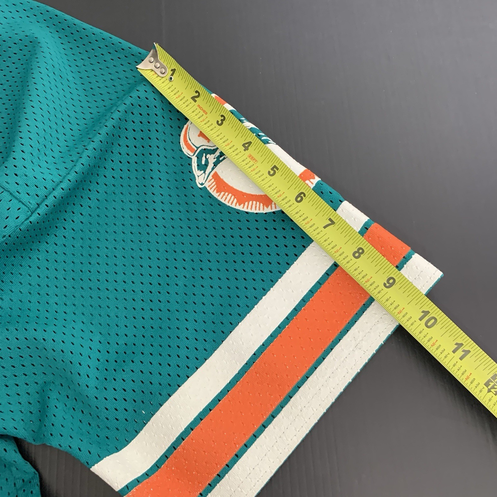 LOGO 7 – VTG Miami Dolphins Dan Marino No. 13 Jersey – Size: M – Made in USA