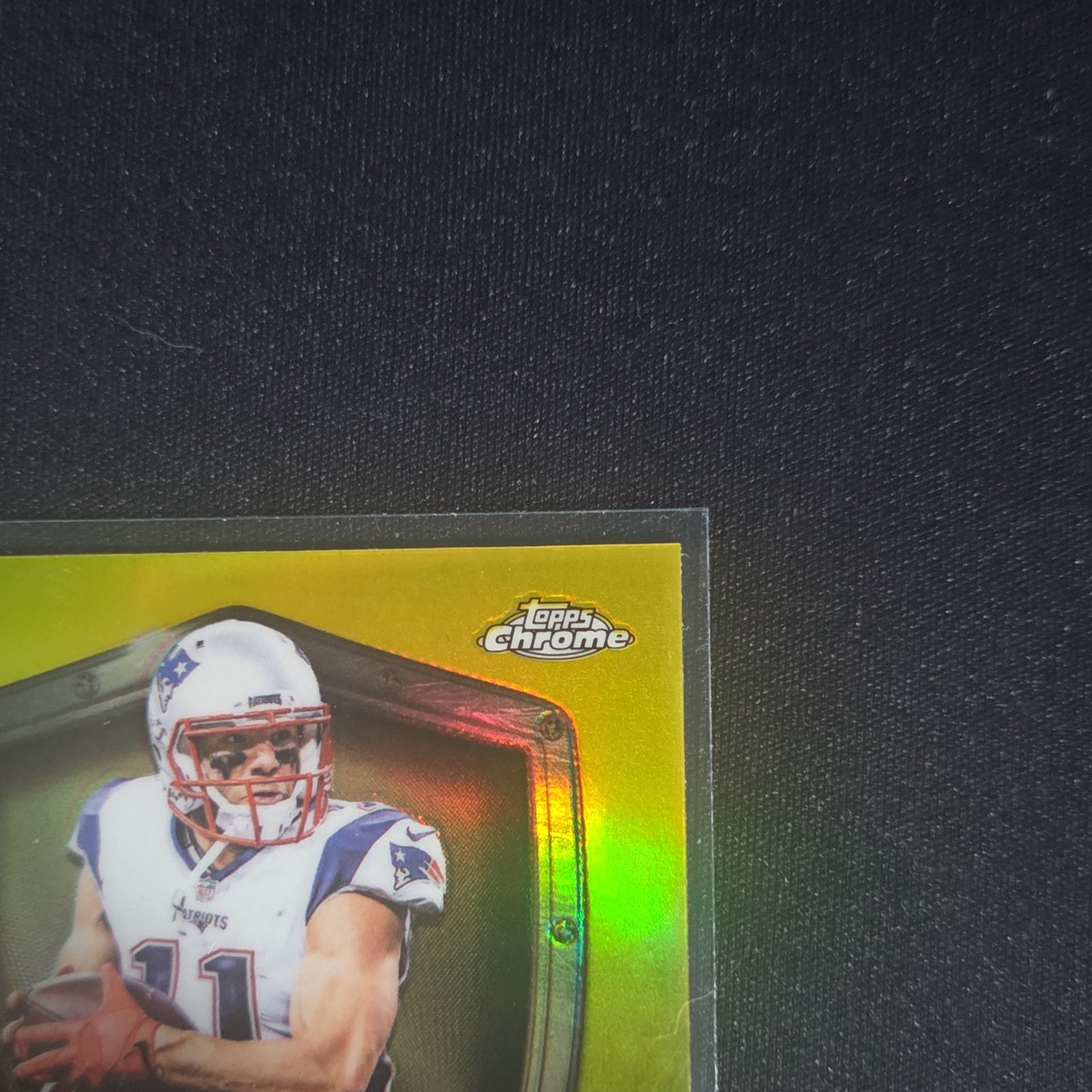2025 Topps Chrome Legends of the Gridiron Julian Edelman LOG-24 /275 *Patriots*
