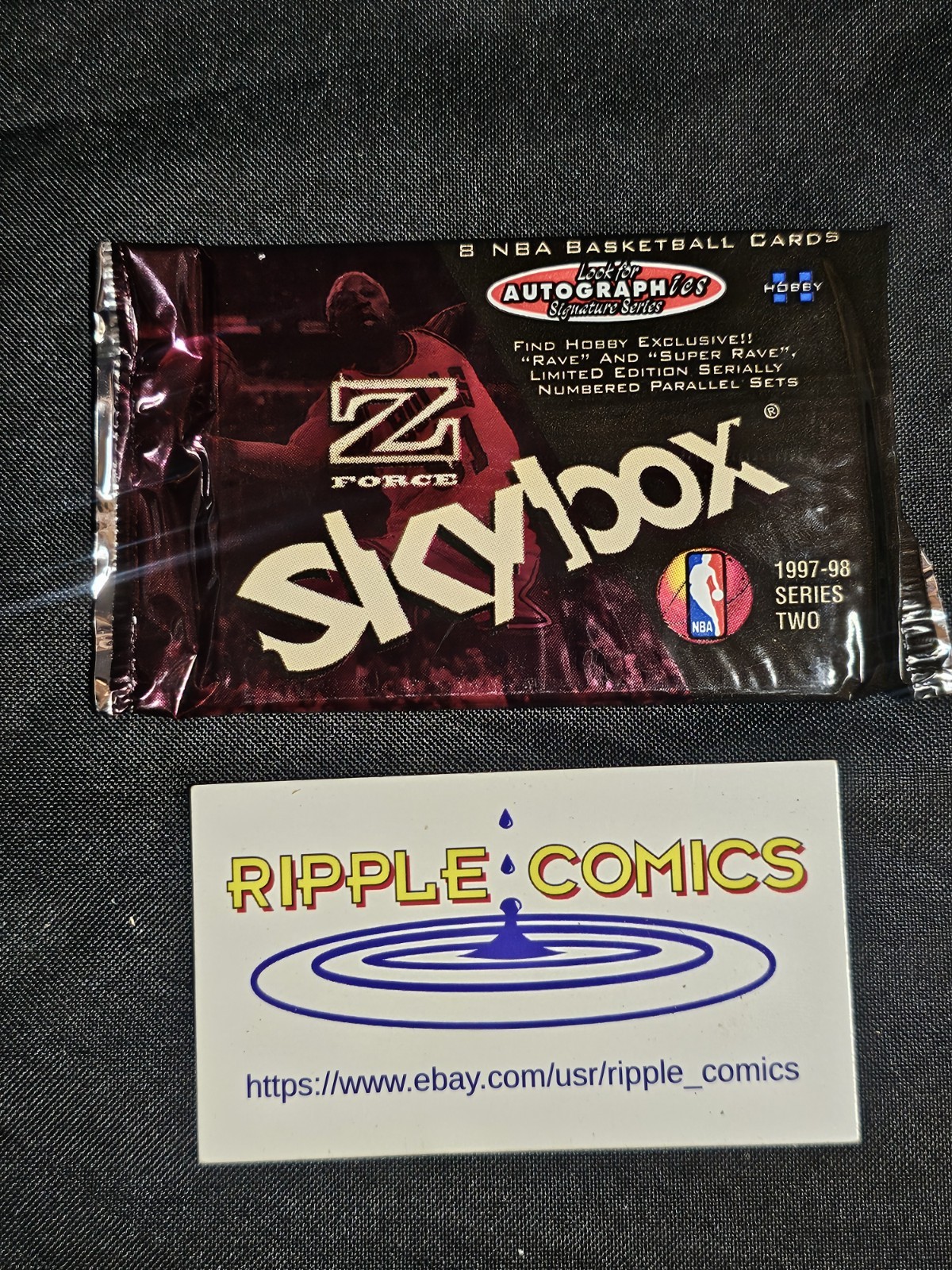 1997-98 Skybox Z Force Basketball Series 2 Hobby Pack Factory Sealed