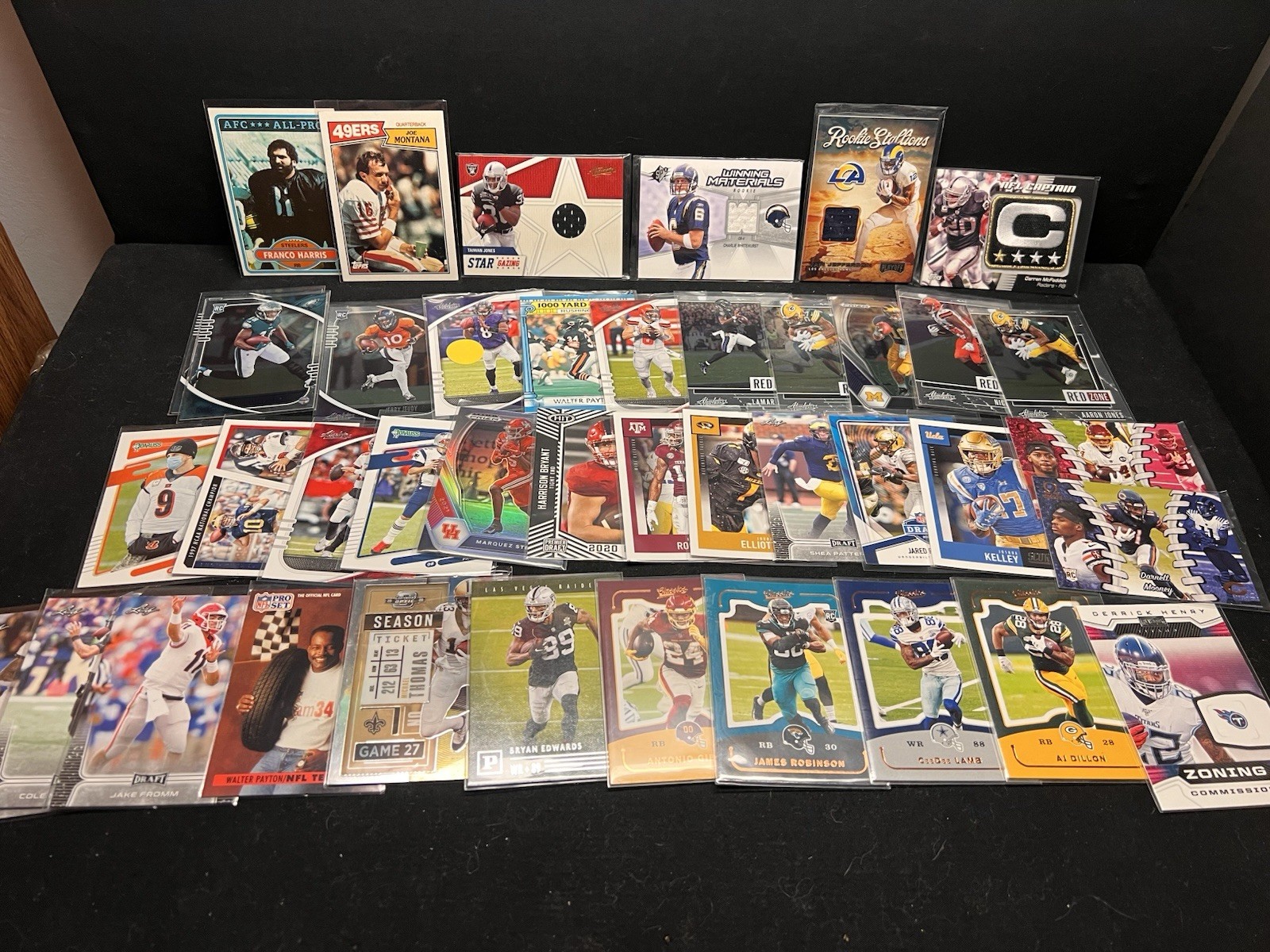 MASSIVE Football Card Lot +1,500 Cards-1950s To Present Day Too Much To List