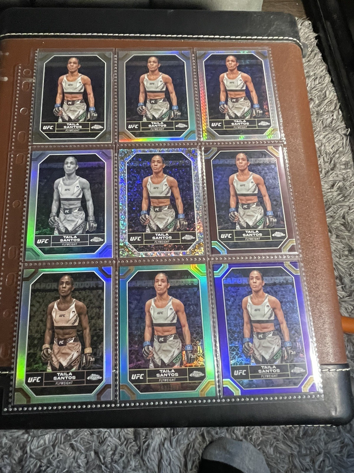 Taila Santos Collection🔥119 Cards| 27 Autos |56 Numbered PSA 10 Pop 1 Silver RC