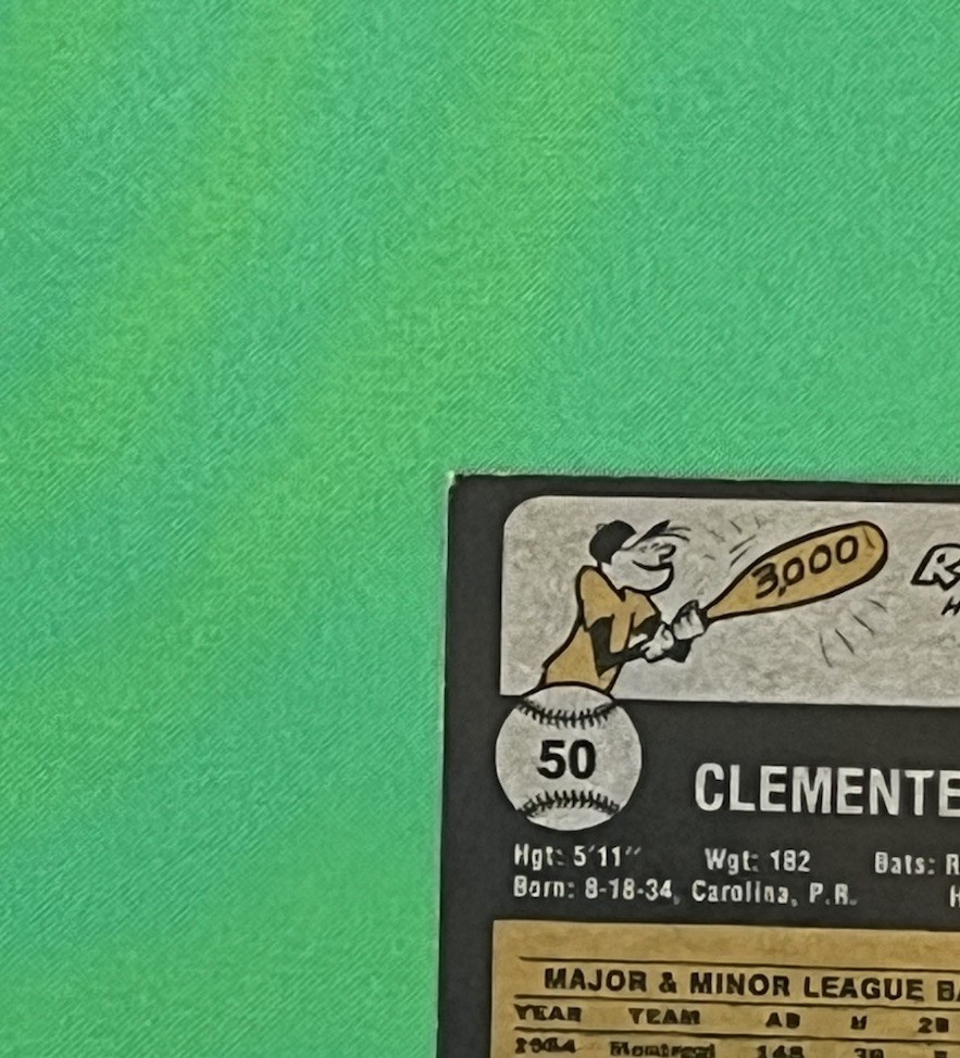 1973 Topps Roberto Clemente #50 • Pirates • HOF • VG