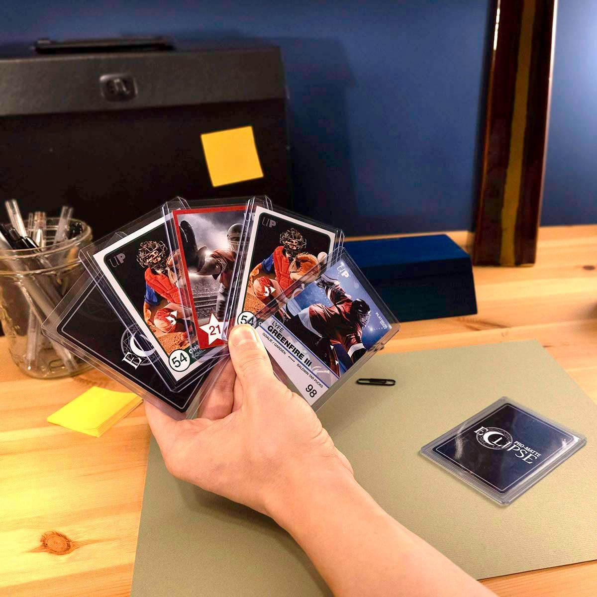 3″ X 4″ Clear Regular Toploaders for Cards with Card Sleeves Bundle Standard