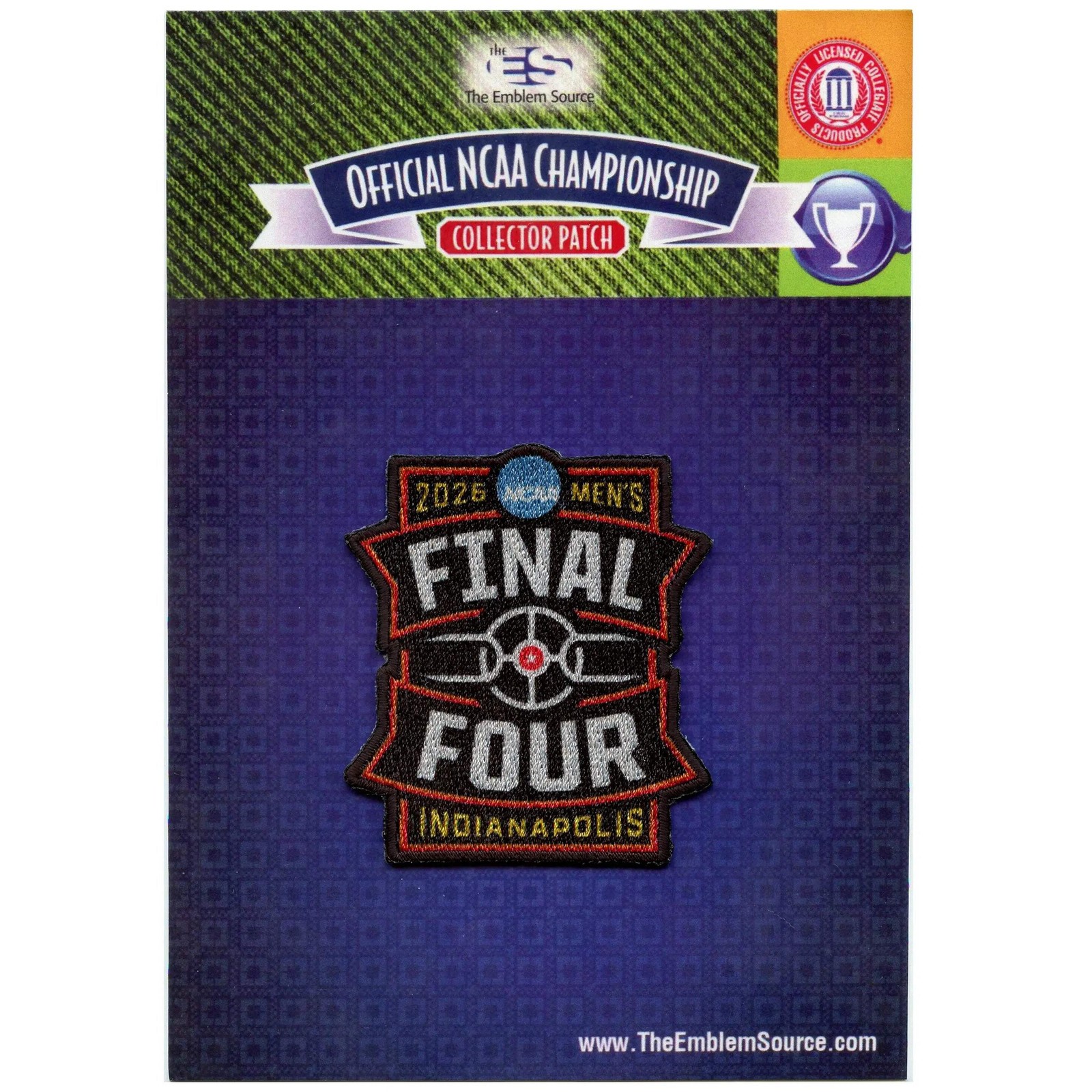 2026 Men’s Final Four Indianapolis Jersey Patch Michigan NCAA Basketball Tournam