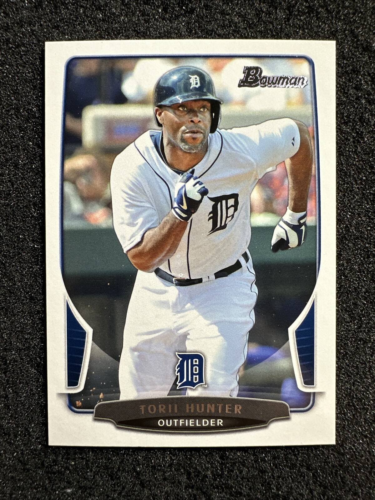 TORII HUNTER #15 2013 Bowman QTY Detroit Tigers