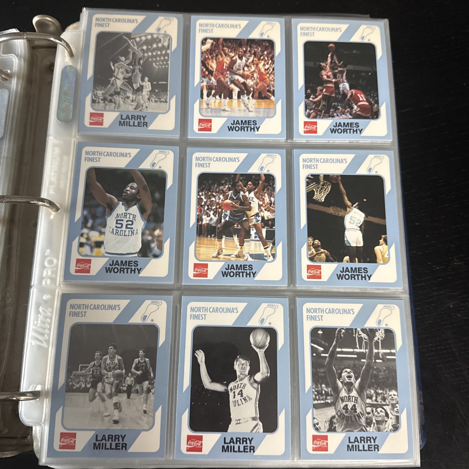 1989 North Carolina’s Finest Collegiate Collection Coca Cola UNC Tar Heels Pick