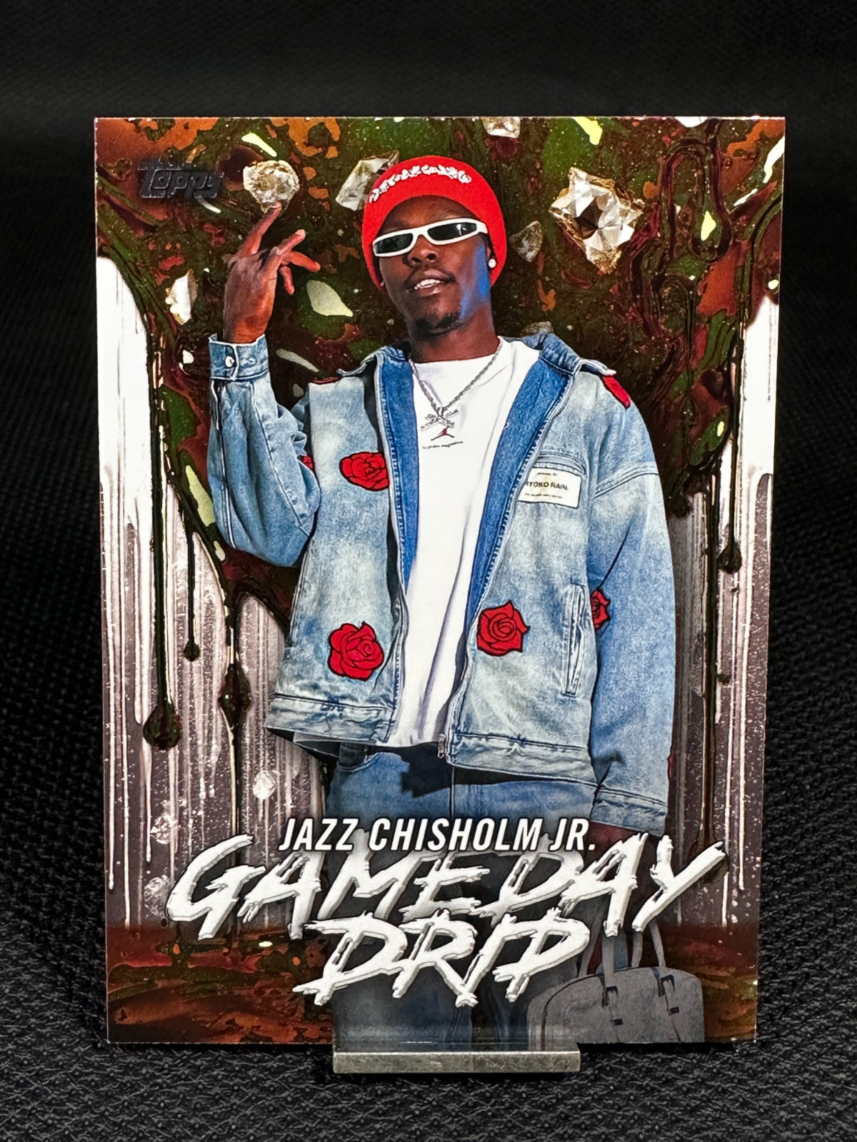 2026 Topps Series 1 JAZZ CHISHOLM JR. Gameday Drip #GD-9