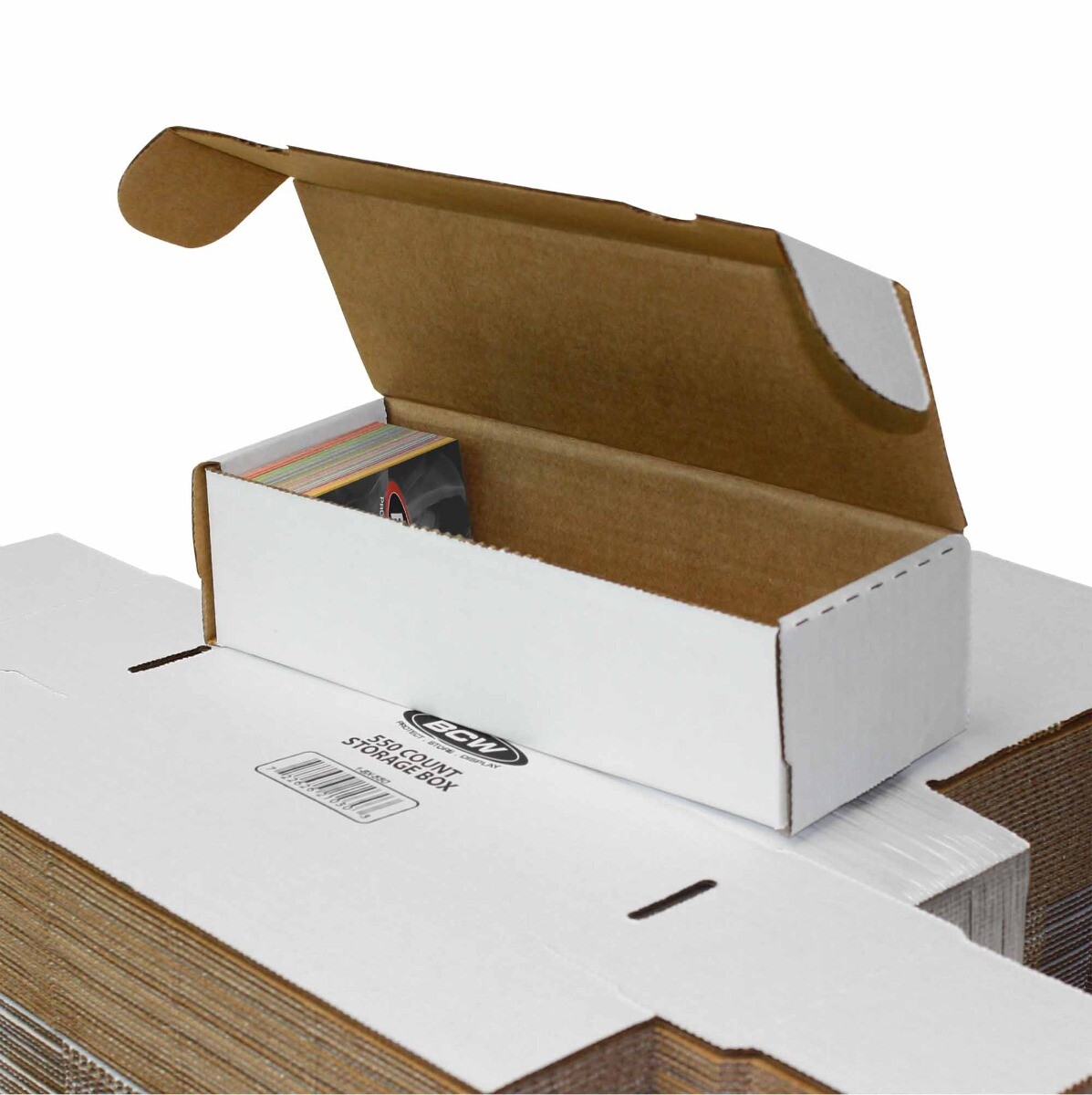 BCW Card Storage Box (330 CT) Holds 240 Standard 20pt Trading, 400 Gaming Cards