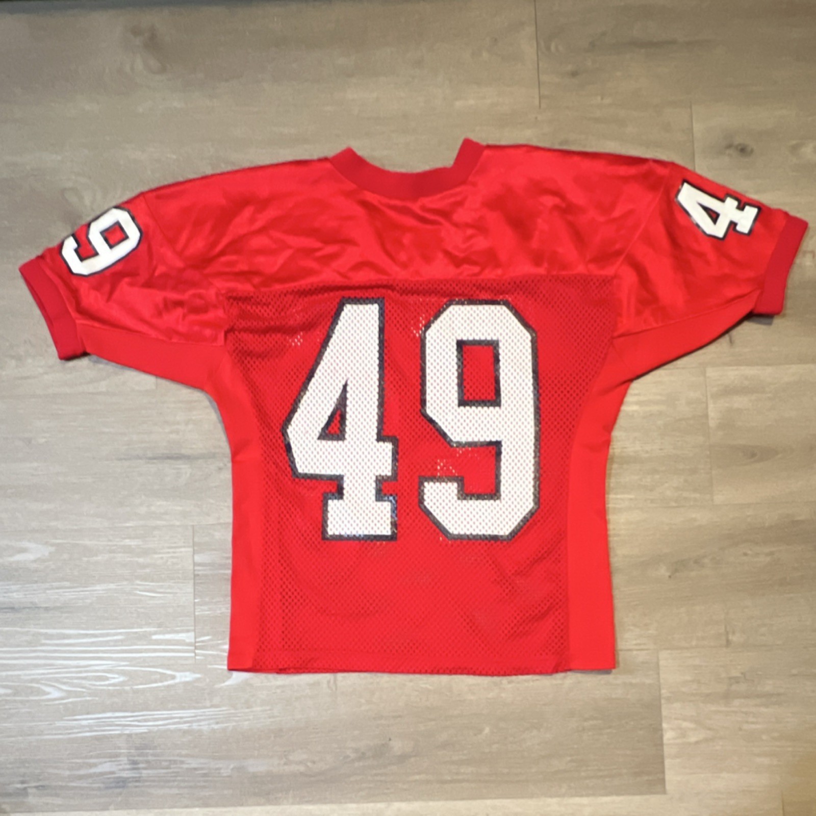Fresno State Bulldogs Football Jersey #49 Red
