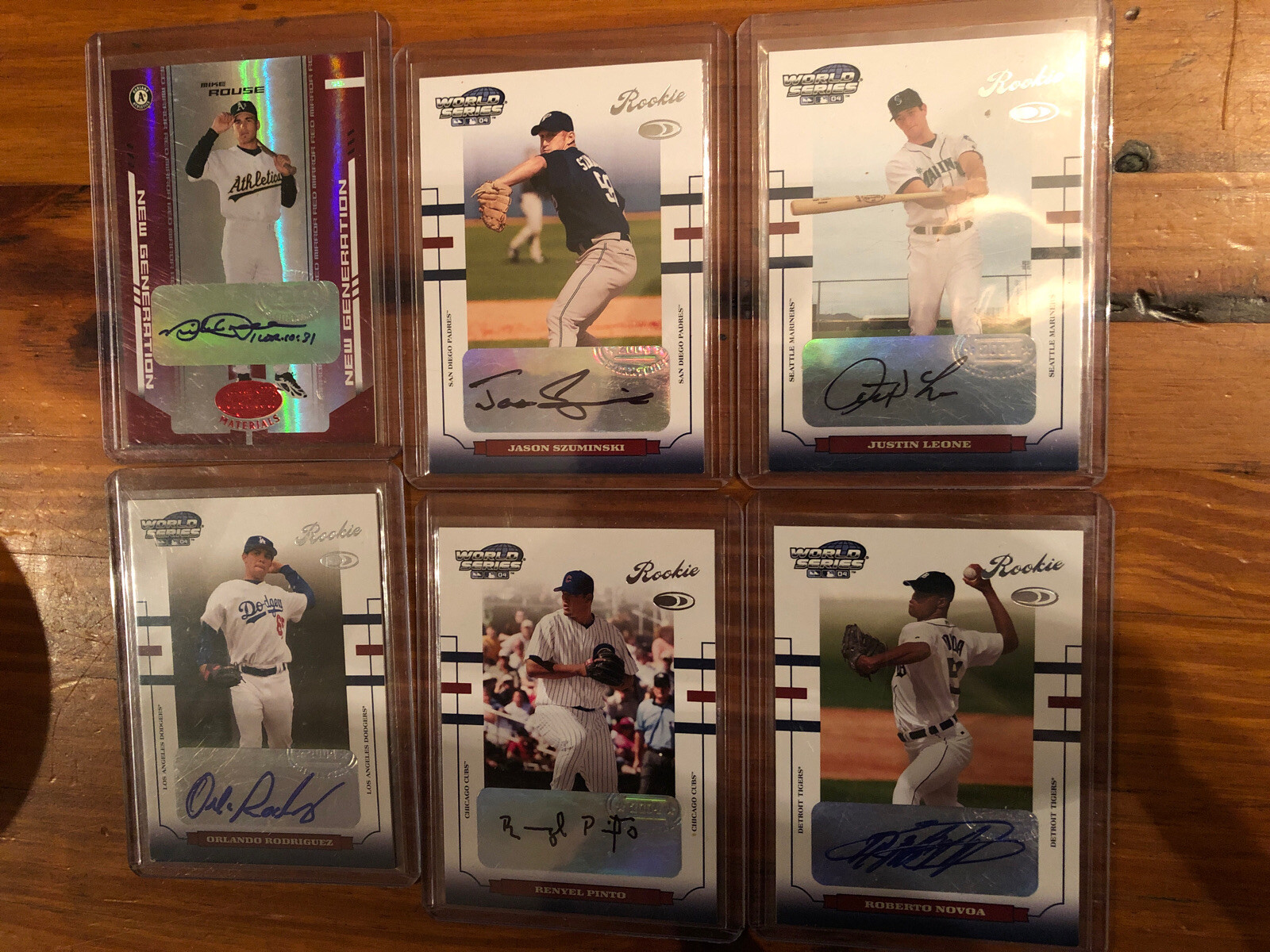(6) Card Lot Auto /200 /500 /1000