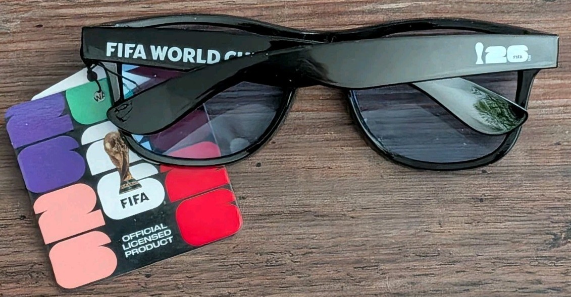 FIFA World Cup 2026 Black Wayfarer Sunglasses. FAST SHIPPING Official Licensed