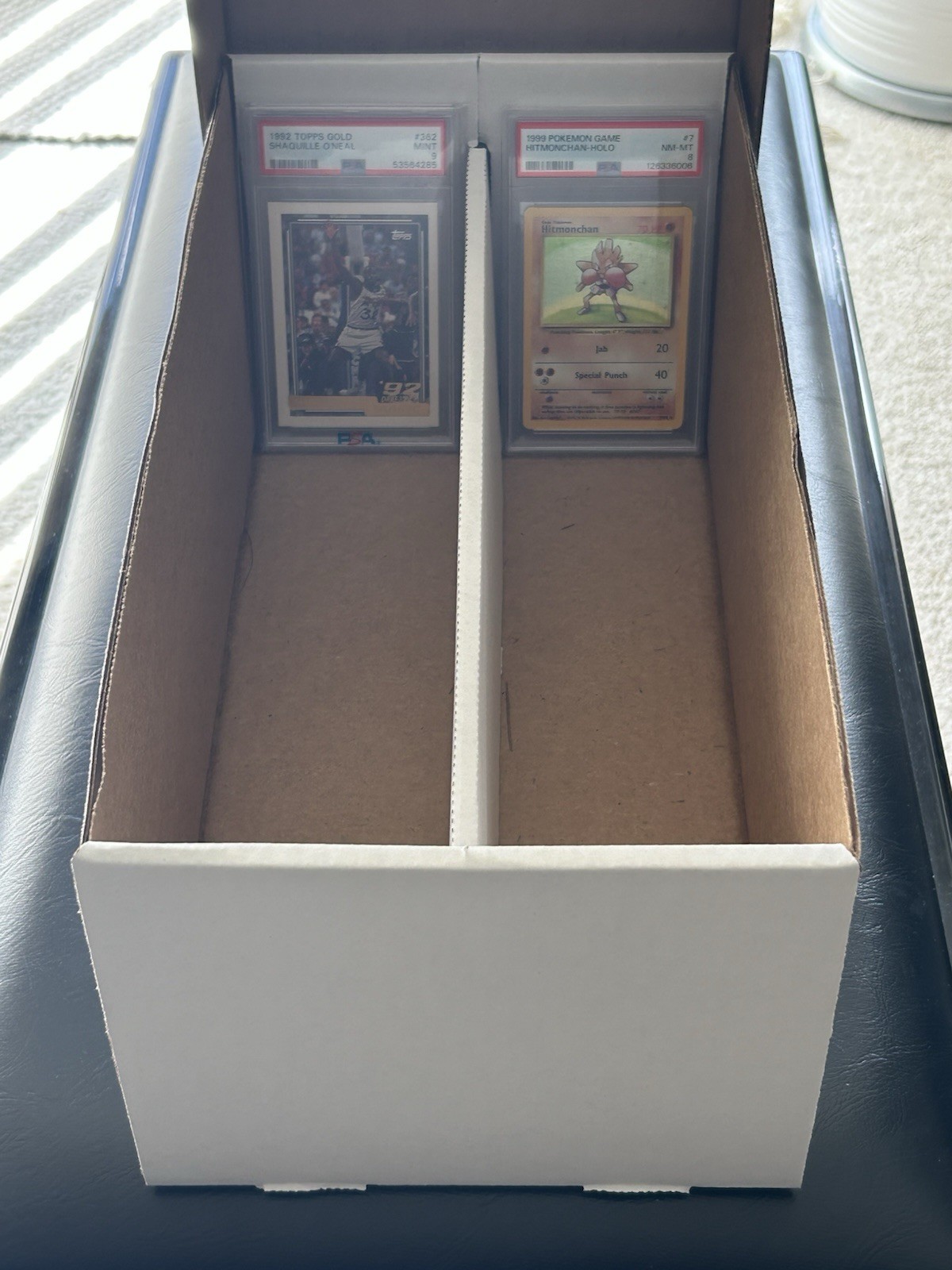 2 Row Trading Card Graded Shoe Storage Box Holds Approximately 100 Graded Cards