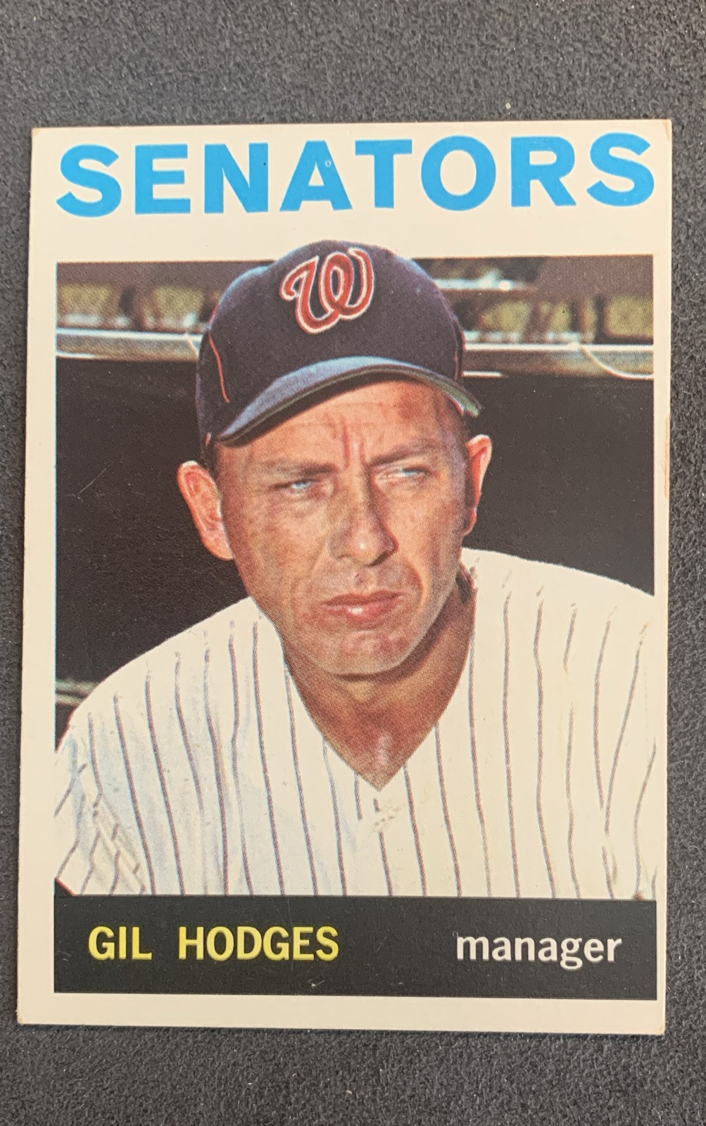 1964 Topps – High # Gil Hodges #547